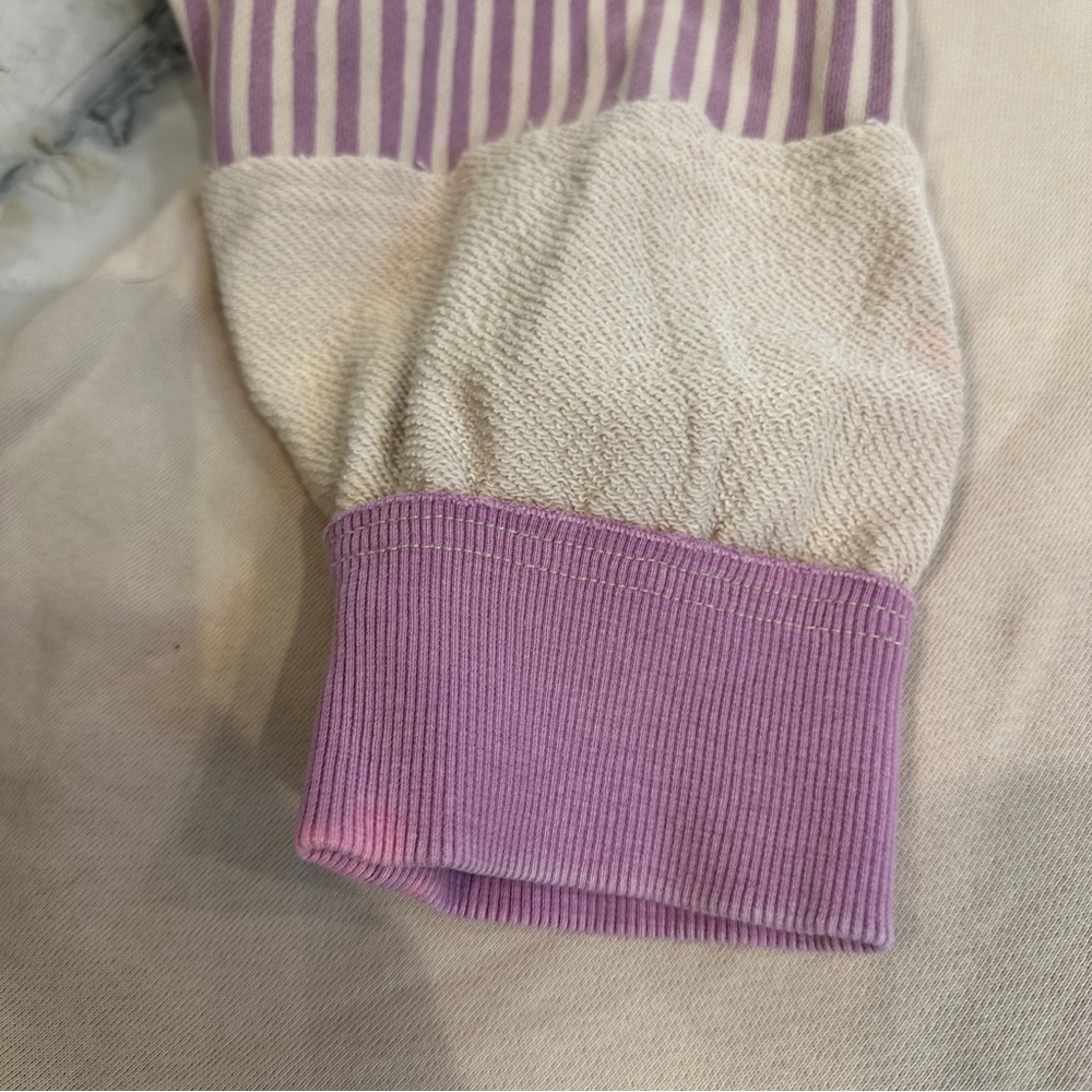 Free People | L | purple and off white Clean Prep Polo - Picture 8 of 13
